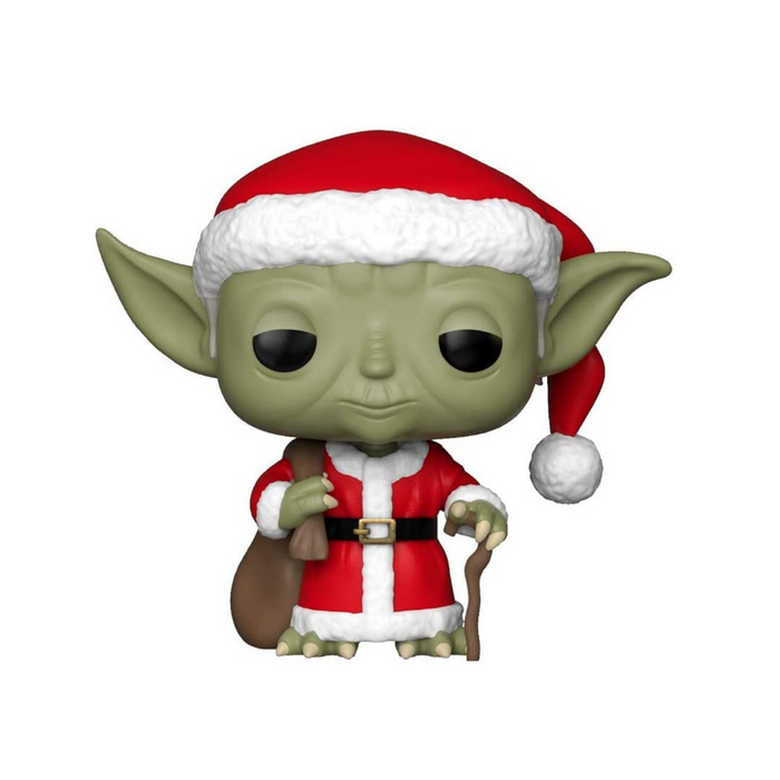 Funko POP Star Wars Holiday Santa Yoda