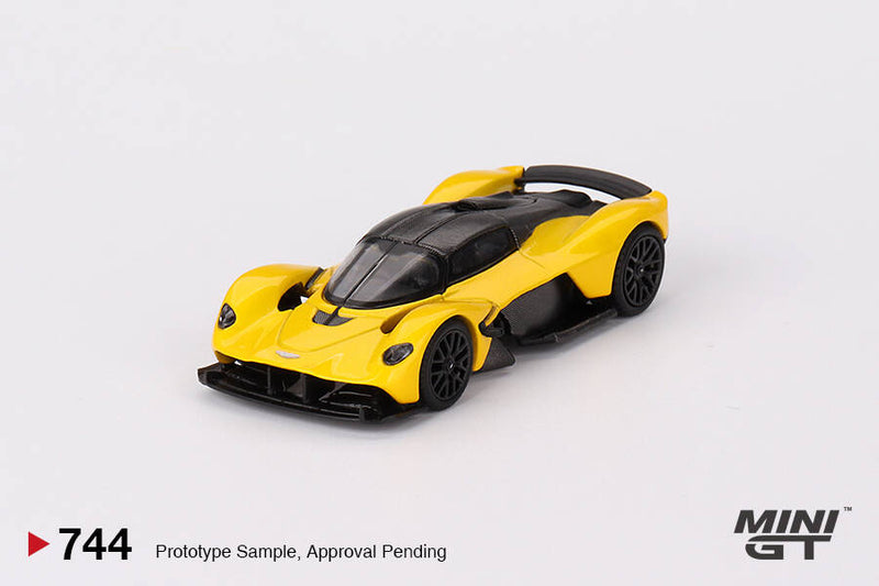 Mini Gt 1/64 ASTON MARTIN VALKYRIE SUNBURST YELLOW