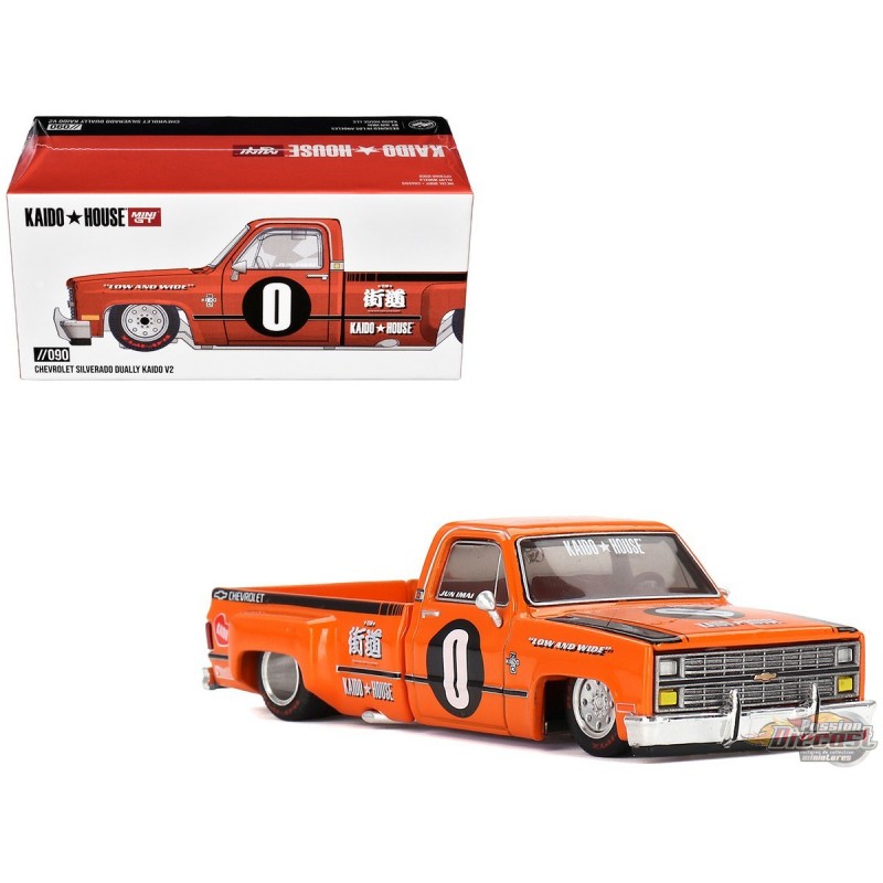 Mini Gt 1/64 CHEVROLET SILVERADO DUALLY KAIDO V2