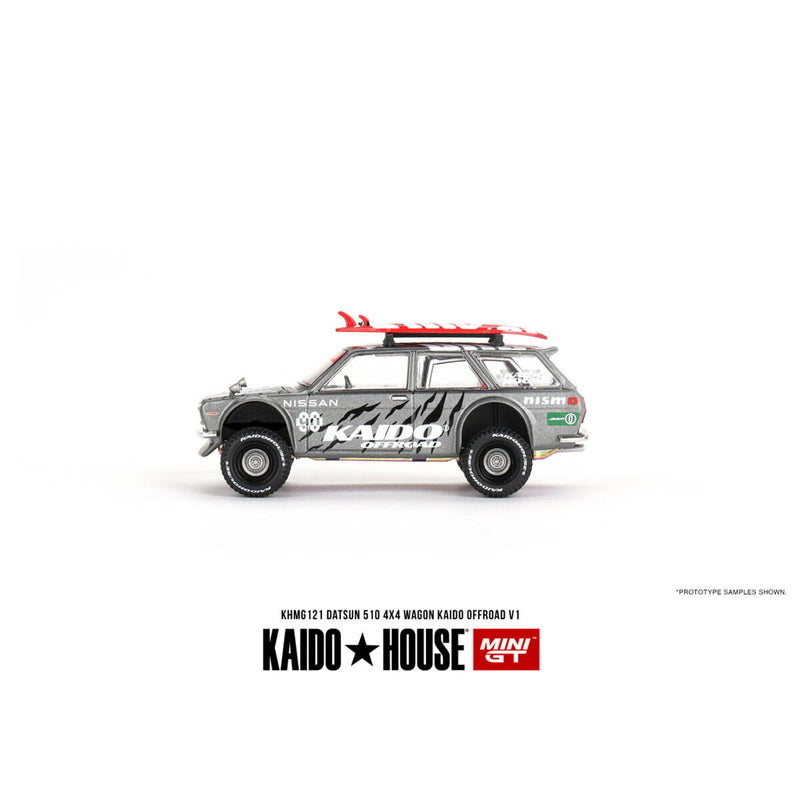 Mini Gt 1/64 DATSUN 510 WAGON 4X4 KAIDO OFFROAD