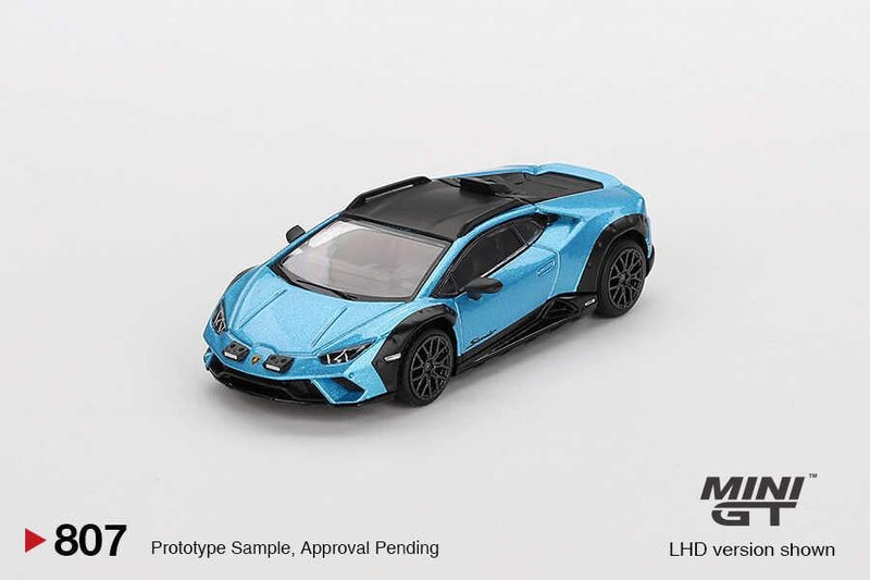 Mini Gt 1/64 LAMBORGHINI HURACAN STERRATO BLU AEGİR