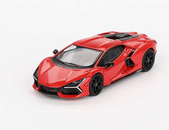 Mini Gt 1/64 LAMBORGHINI REVUELTO ARANCIO DAC LUCIDO