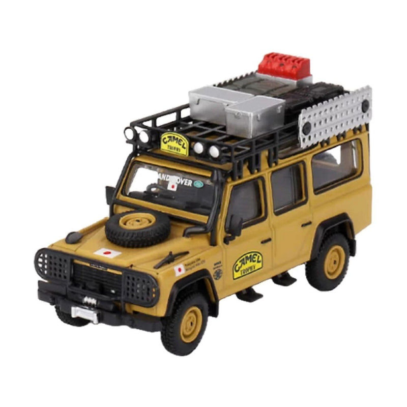 Mini Gt 1/64 LAND ROVER DEFENDER 1989 CAMEL TROPHY