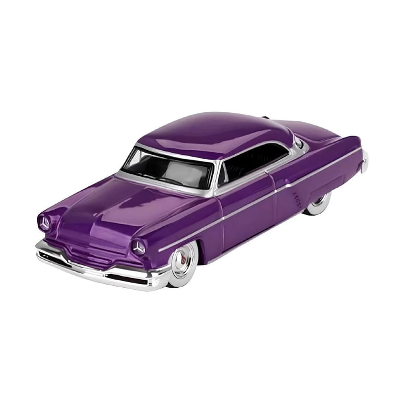 Mini Gt 1/64 LINCOLN CAPRI HOT ROD 1954 PURPLE METALLIC