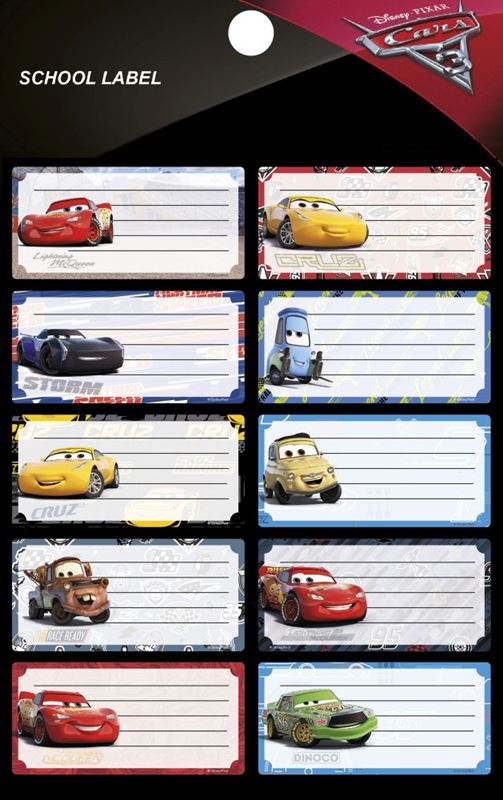 Dolphin Cars Kabartmalı Okul Etiketi
