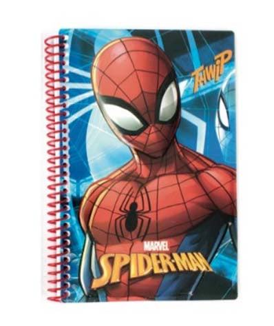 Dolphin Marvel Spider-Man Embossed A5 Notebook