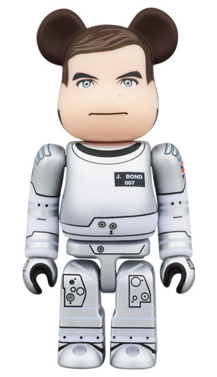BEARBRICK 007 James Bond MOONRAKER 100% & 400%