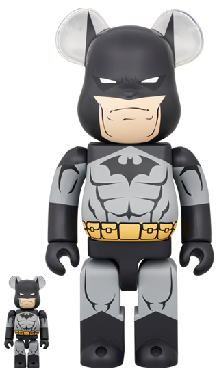 Medicom Toy Bearbrick DC- Batman (Batman Hush Black Versiyon) 100% & 400% Figürü