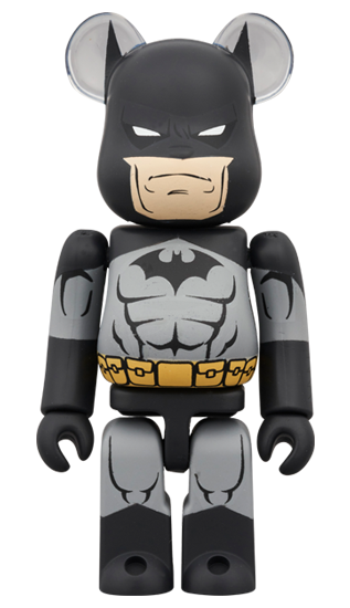BEARBRICK BATMAN (BATMAN HUSH BLACK Ver.）100% & 400%