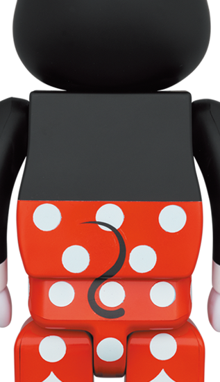 BEARBRICK MINNIE MOUSE 100% & 400%