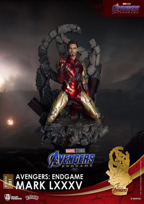 Beast Kingdom Marvel Avengers Endgame Iron Man Mk85