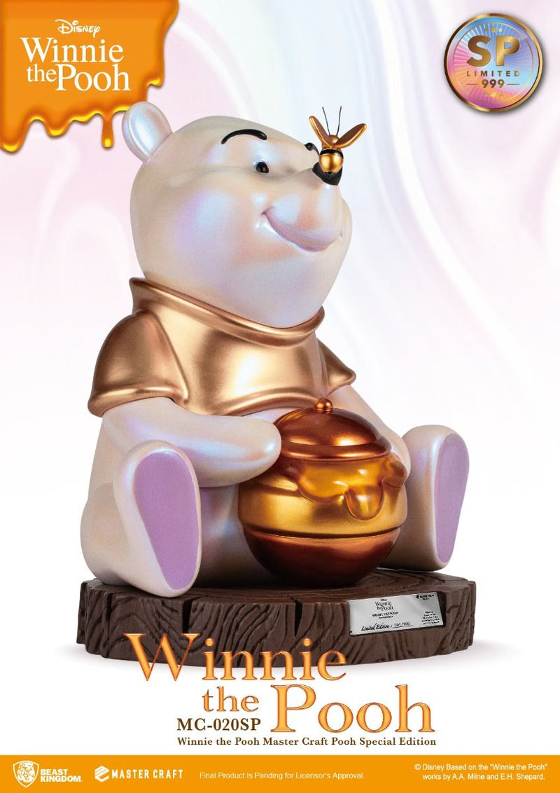 Beast Kingdom Master Craft Figure Statue - Disney Winnie The Pooh Master Craft Pooh Special Edition