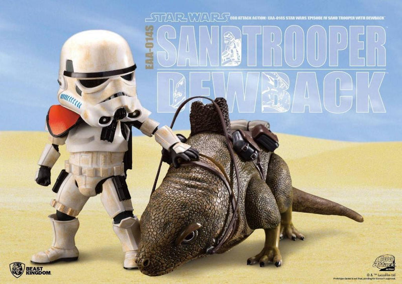 Beast Kingdom Star Wars Dewback With Sandtrooper