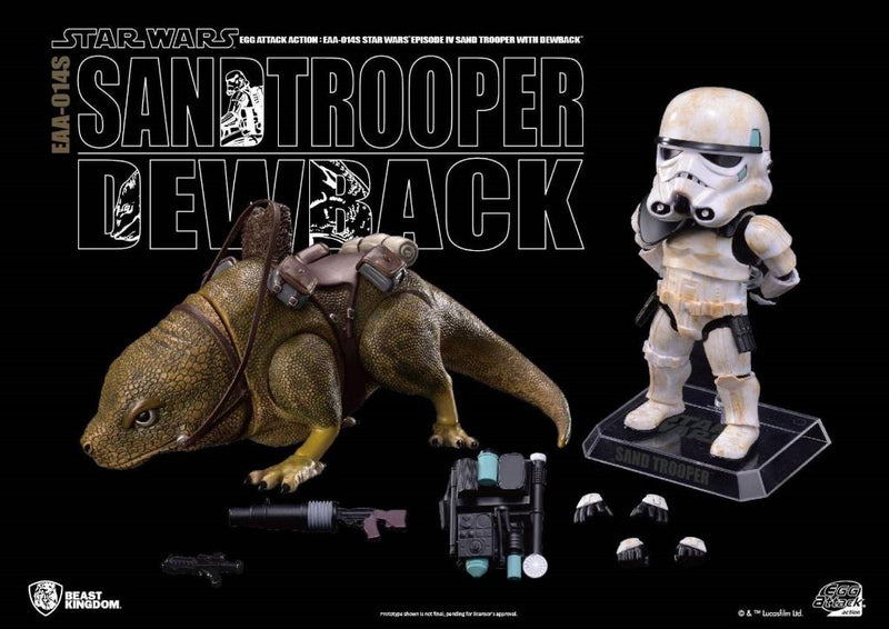 Beast Kingdom Star Wars Dewback With Sandtrooper
