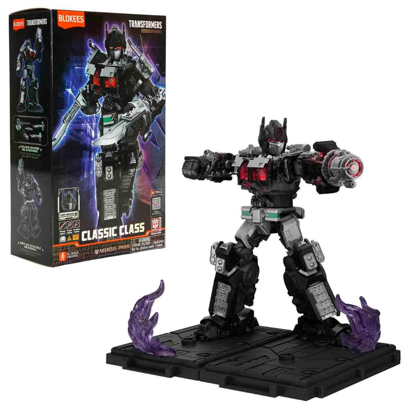 Blokees Işıklı Transformers Classic Class 08 Nemesis Prime Figür Yapım Seti