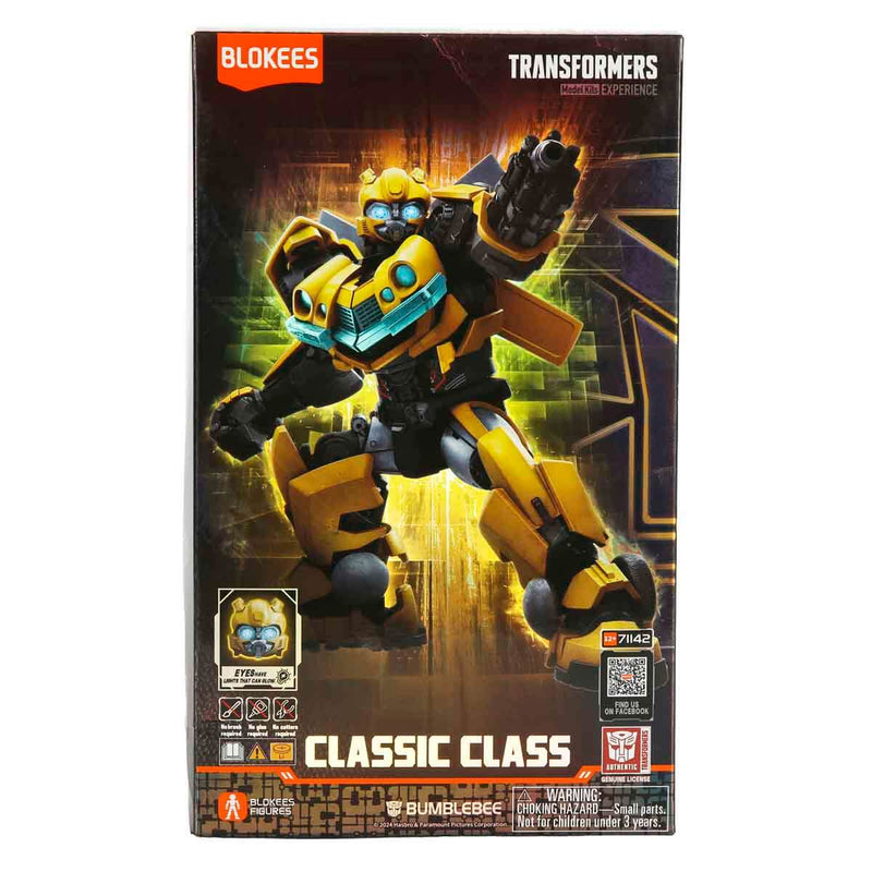 Blokees Işıklı Transformers Classic Class Bumblebee Figür Yapım Seti 79 Parça