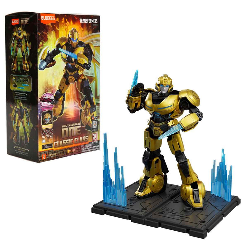 Blokees Işıklı Transformers One Classic Class B-127 Figür Yapım Seti 96 Parça