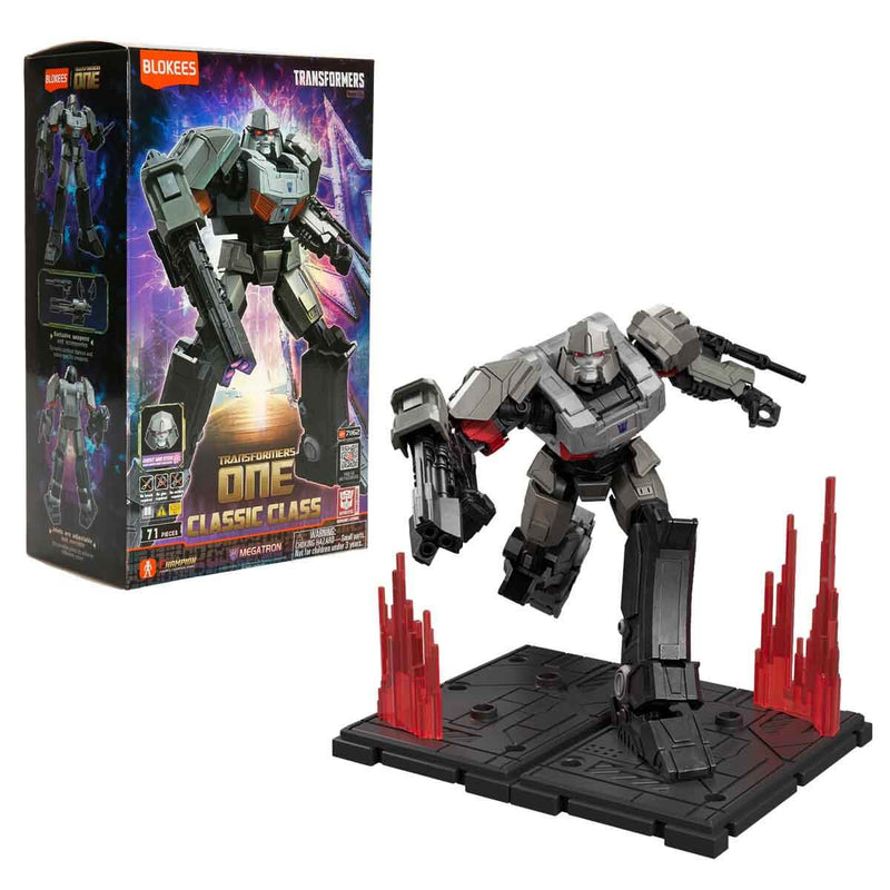 Blokees Işıklı Transformers One Classic Class Megatron Figür Yapım Seti 71 Parça