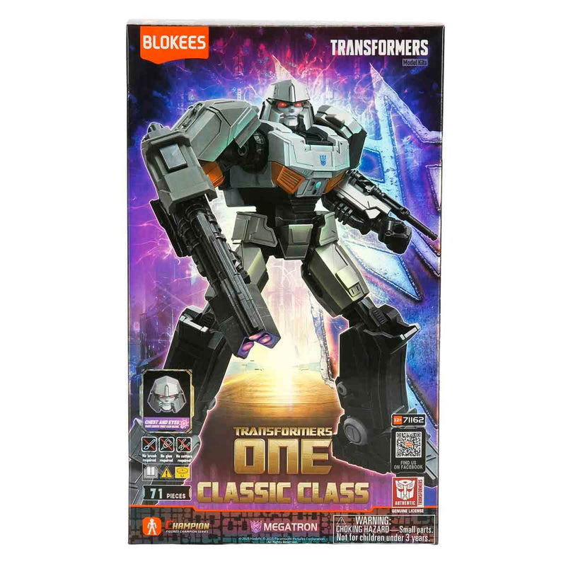 Blokees Işıklı Transformers One Classic Class Megatron Figür Yapım Seti 71 Parça