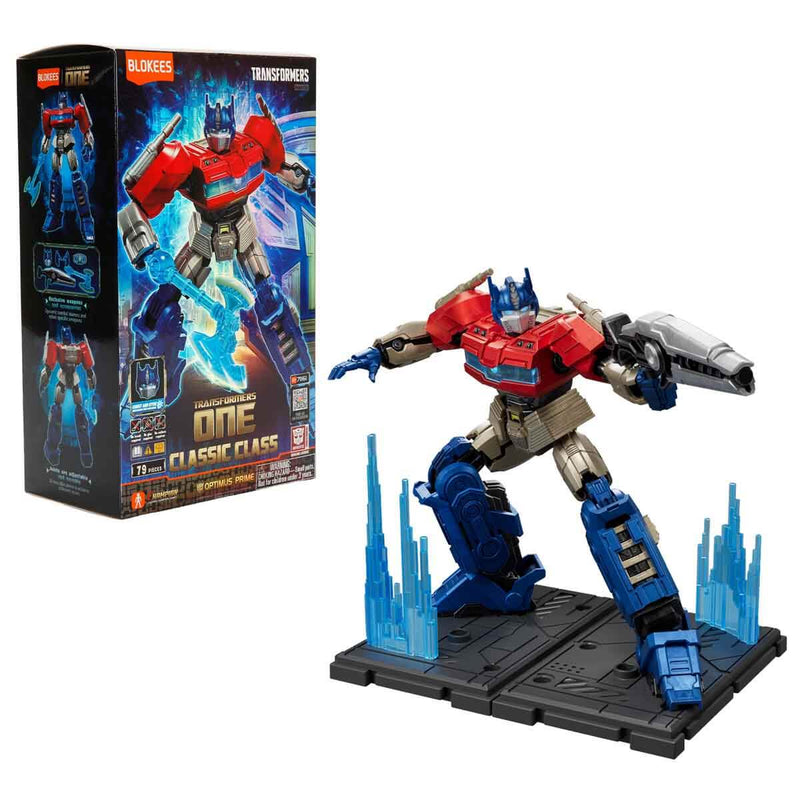 Blokees Işıklı Transformers One Classic Class Optimus Prime Figür Yapım Seti 79 Parça