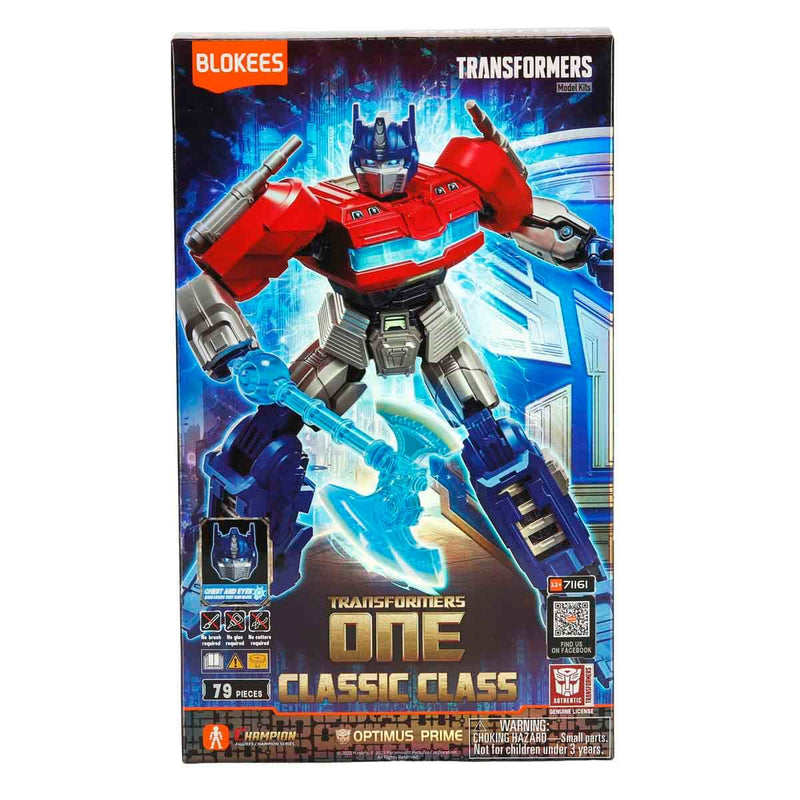 Blokees Işıklı Transformers One Classic Class Optimus Prime Figür Yapım Seti 79 Parça