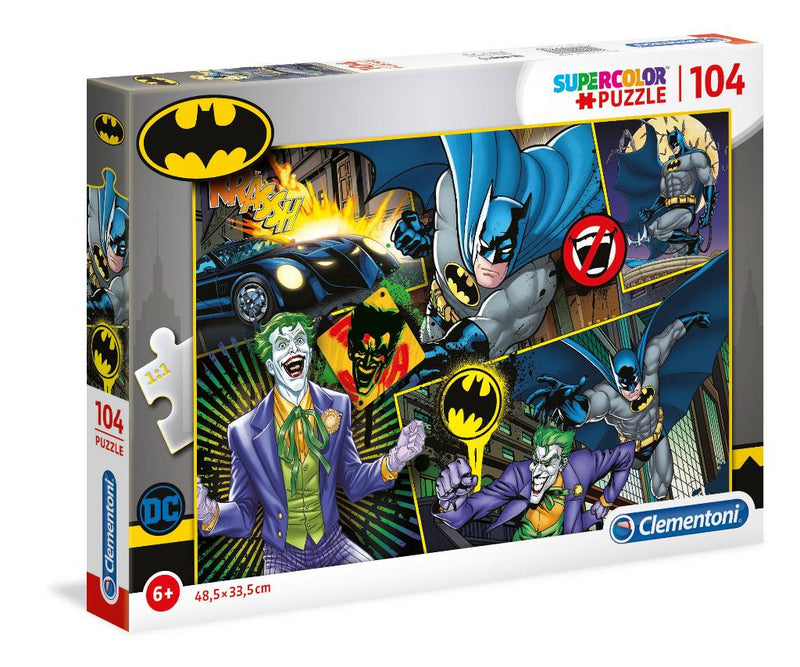 Clementoni 104 Parça Puzzle BATMAN