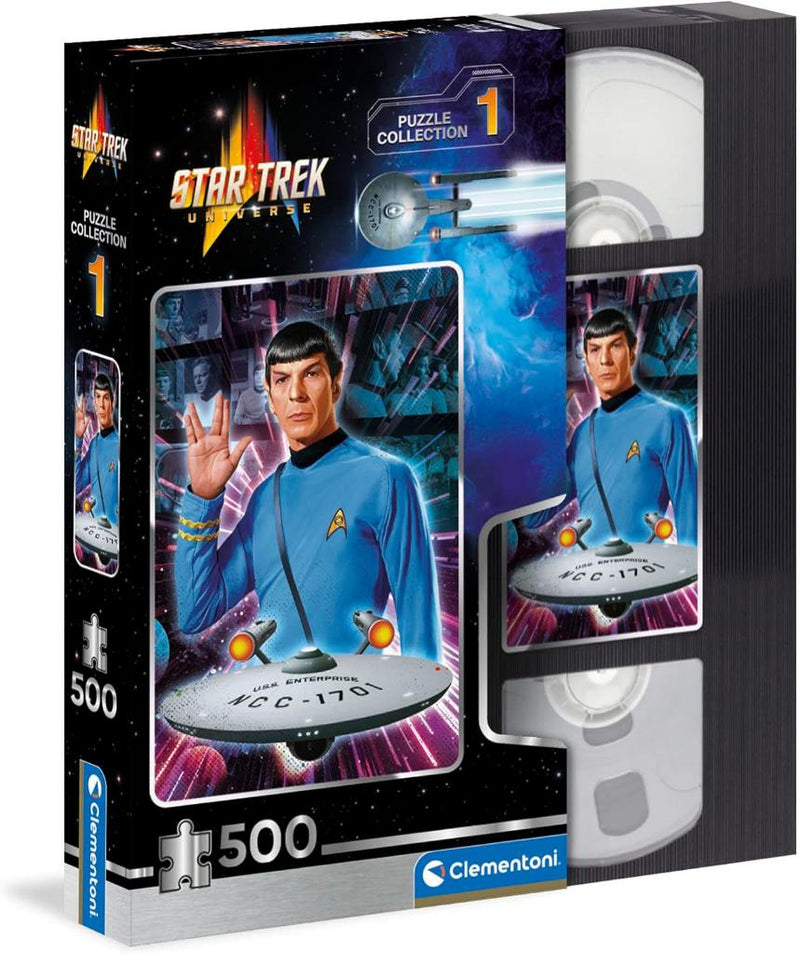 Clementoni - 500 Parça Cult Movies Puzzle - Star Trek - 1