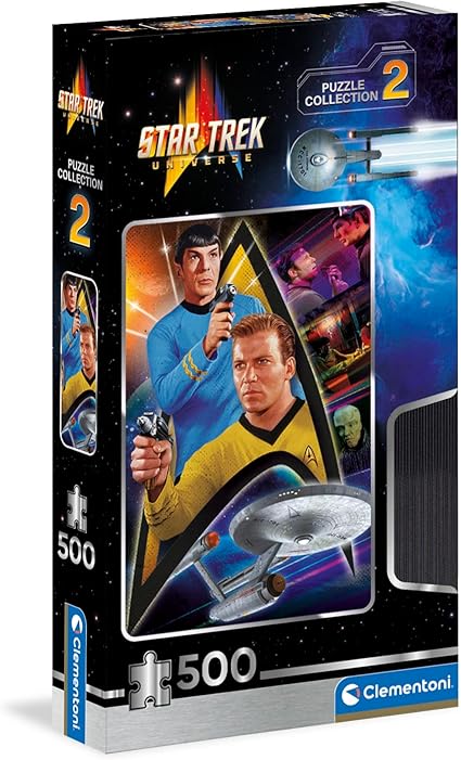 Clementoni - 500 Parça Cult Movies Puzzle - Star Trek - 2