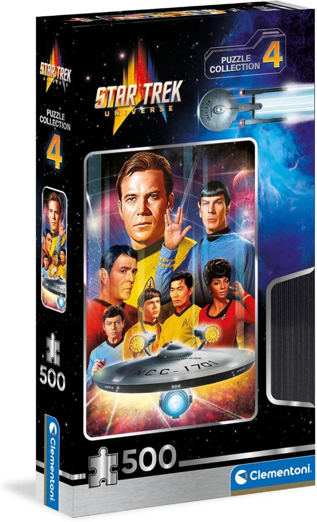 Clementoni - 500 Parça Cult Movies Puzzle - Star Trek - 4 — Nita Toys