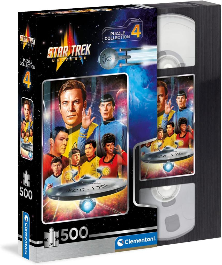 Clementoni - 500 Parça Cult Movies Puzzle - Star Trek - 4 — Nita Toys