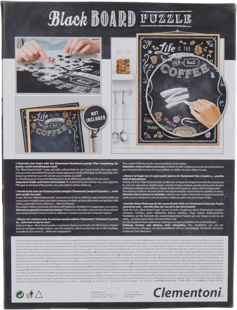 Clementoni - Blackboard Think Out 1000 Parça Puzzle