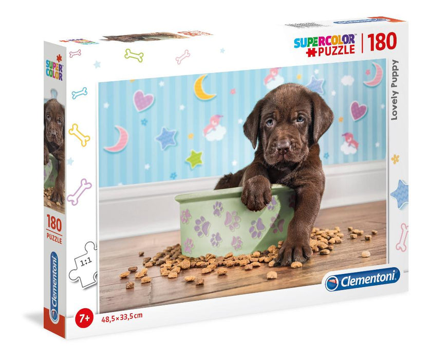 Clementoni Lovely Puppy Puzzle 180 Pieces