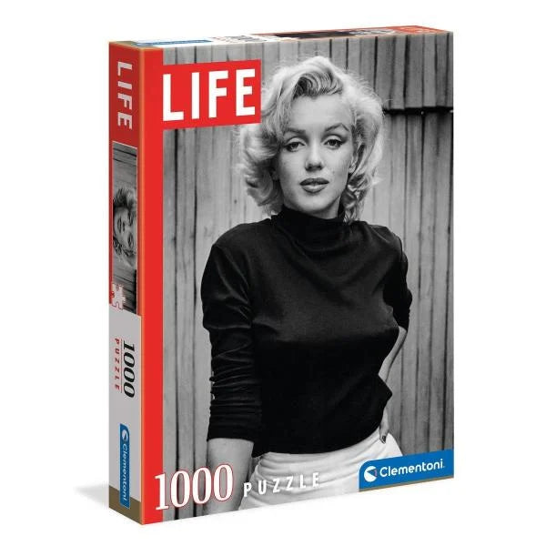 Clementoni Marilyn Monroe Life Cover 1000 Piece Puzzle