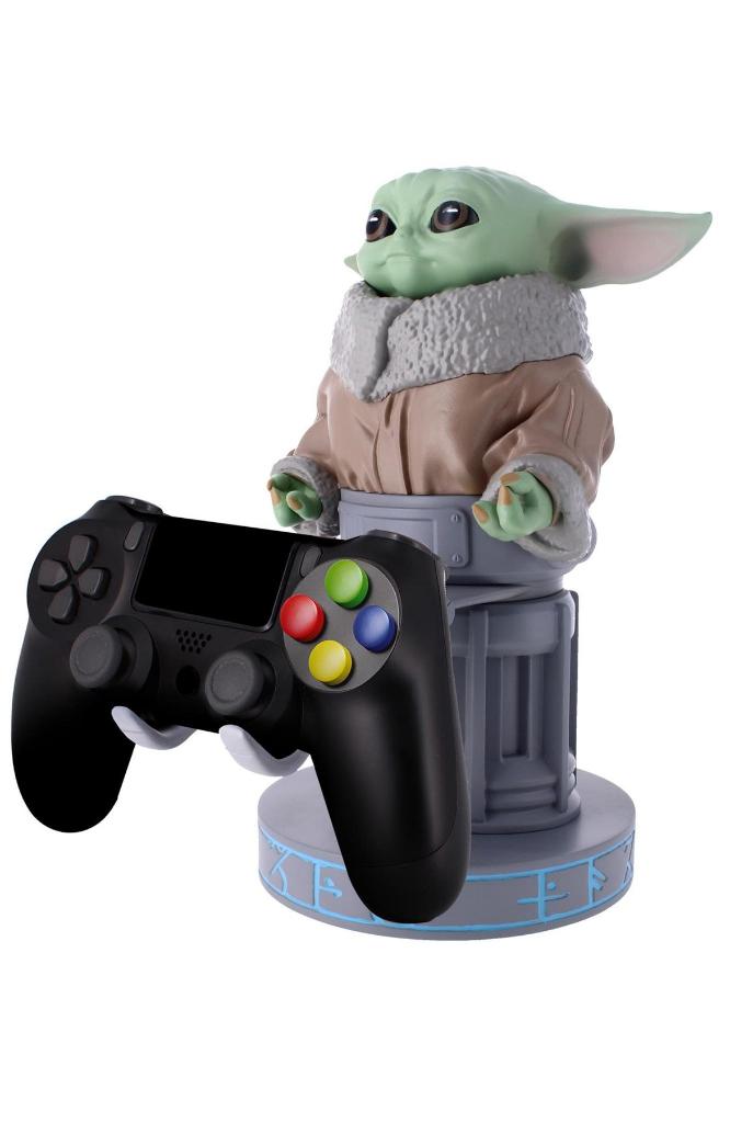 Cable Guys Star Wars Grogu Seeing Stone Pose Phone and Controller Holder