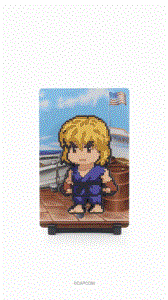 Ken (Player 2) 167 Street Fighter 2 magnet figür - görsel 5