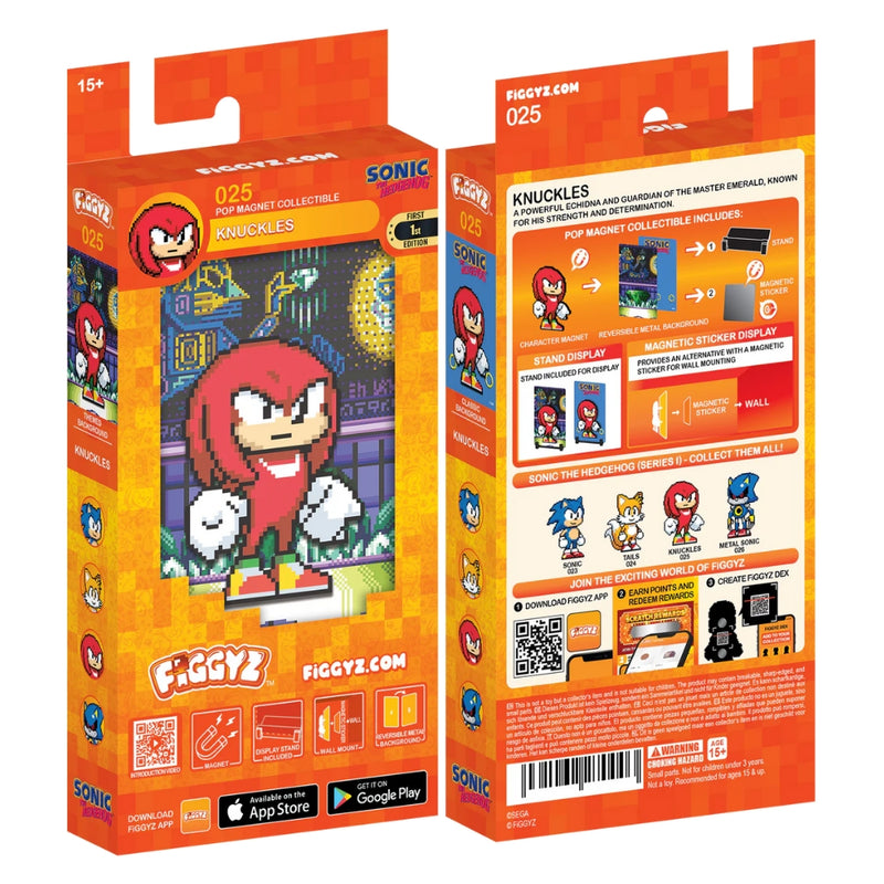 Figgyz Knuckles 25 - Sonic the Hedgehog (Classic)