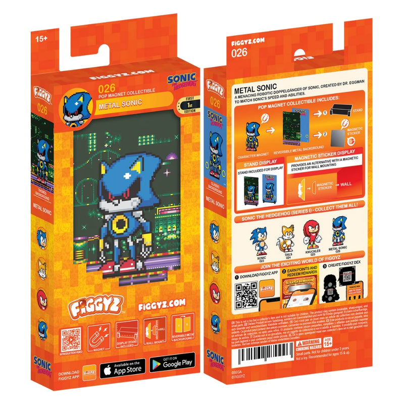 Figgyz Metal Sonic 26 - Sonic the Hedgehog (Classic) ( Outlet )