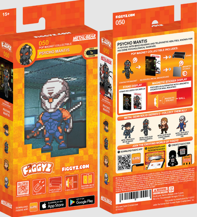 Figgyz Psycho Mantis 50 - Metal Gear Solid 1