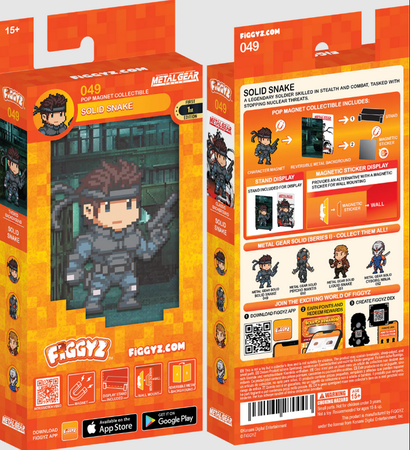 Figgyz Solid Snake 49 - Metal Gear Solid 1