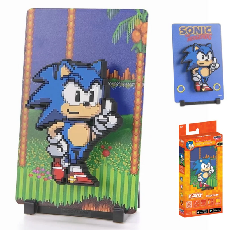 Figgyz Sonic-Act Clear 57 - Sonic the Hedgehog (Classic)