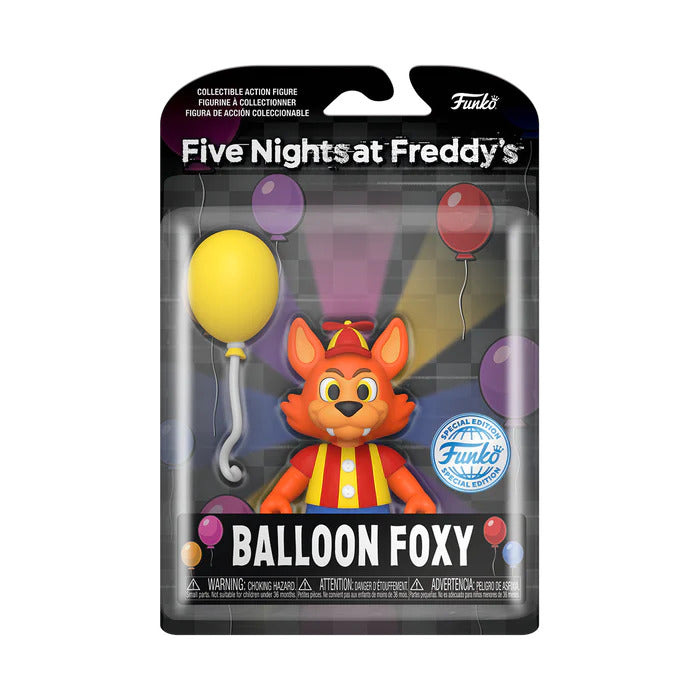 Funko Action Figure Five Nights at the Freddys Balloon Foxy Special Edition
