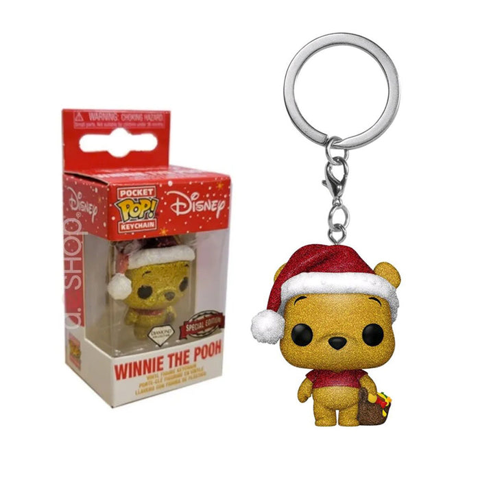Funko Keychain: Holiday Winnie The Pooh
