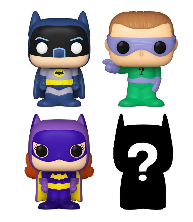 Funko Bitty POP: DC- Batman Adam West 4 Pack