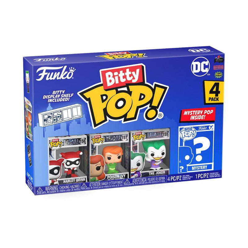Funko Bitty POP: DC- Harley Quinn 4 Pack