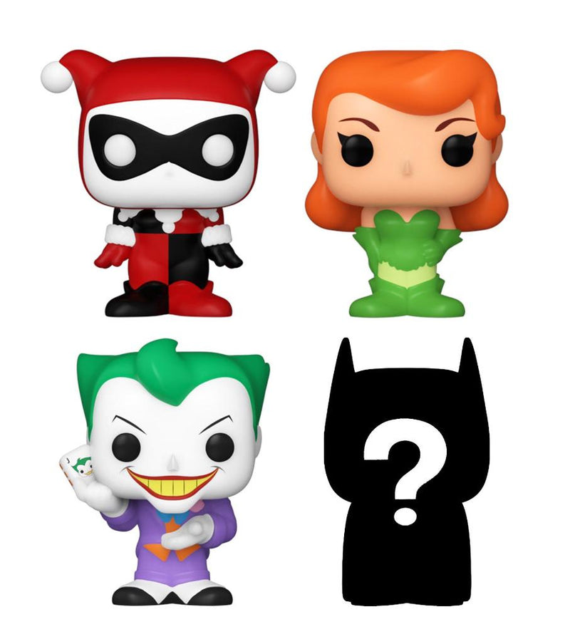 Funko Bitty POP: DC- Harley Quinn 4 Pack
