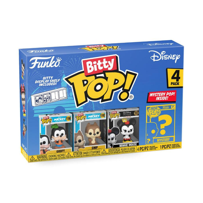 Funko Bitty POP: Disney -Goofy  4'lü Paket