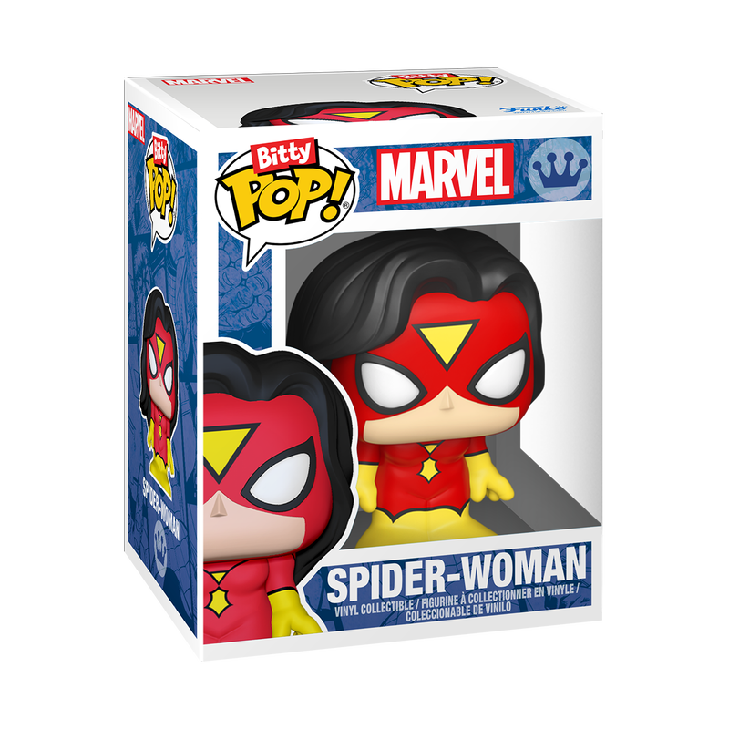 Funko Bitty POP Display - Marvel- Spider-Man Web
