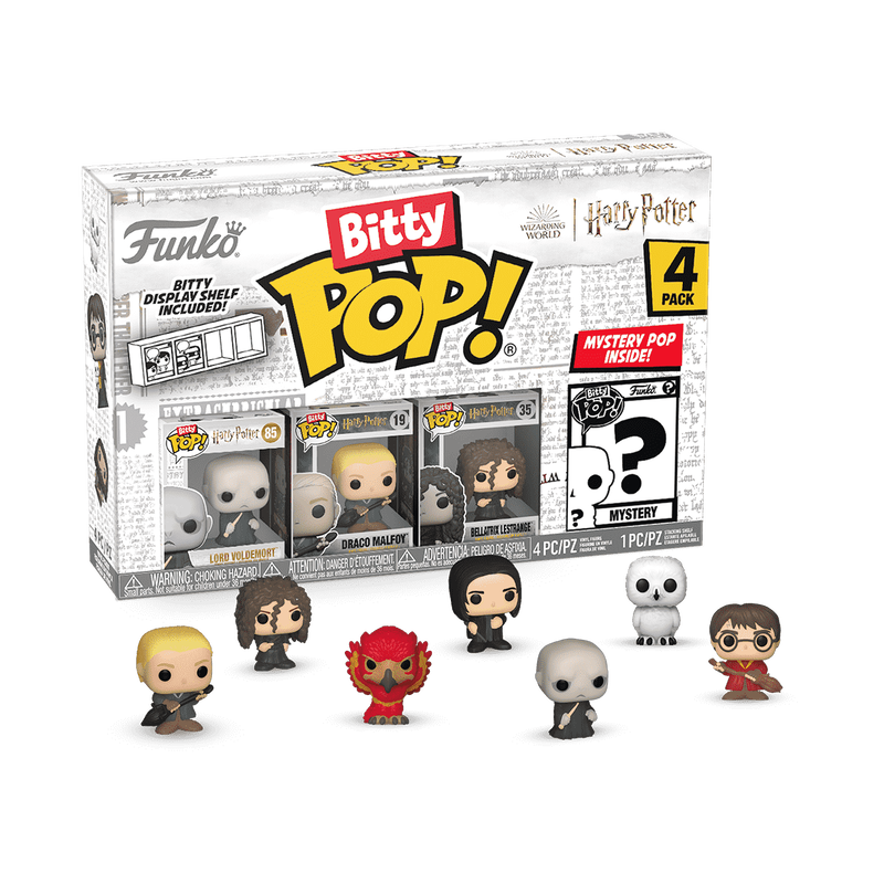 Funko Bitty POP: Harry Potter - Voldemort 4-Pack
