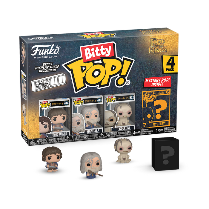 Funko Bitty POP: Lord of The Rings - Frodo 4PK