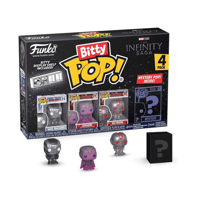 Funko Bitty POP Marvel Iron Man 4'lü Paket